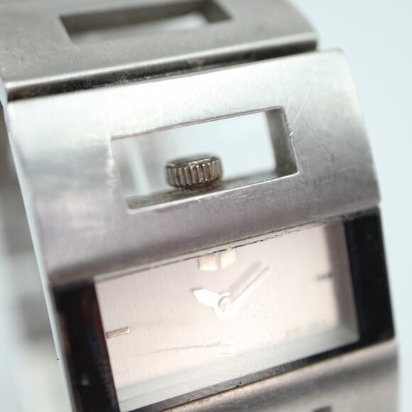 Vestal Seville Silver Tone Watch 27mm Rectangle Dial Stainless Steel New Battery main image 10
